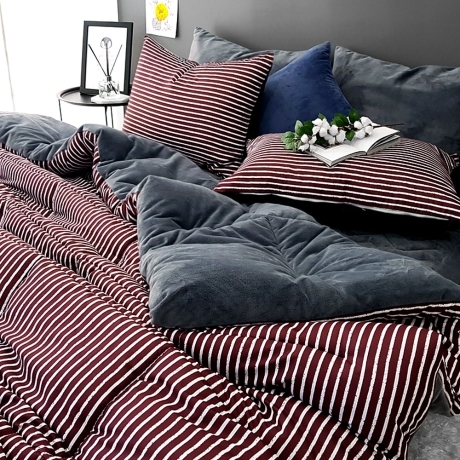 굿몽 마블 트윈 극세사이불 카페트세트 (퀸 Q)_이미지