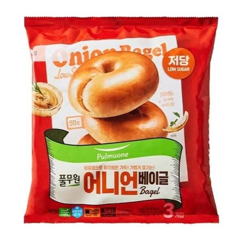 풀무원 어니언 베이글 315g (3개)_이미지