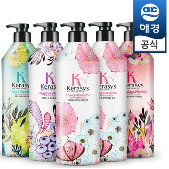 케라시스 퍼퓸 샴푸 5종 세트