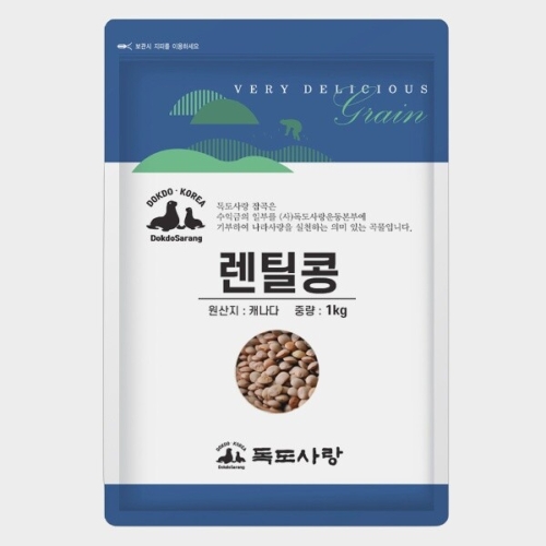 독도사랑 렌틸콩
