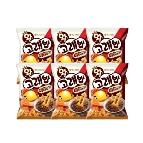 오리온 왕고래밥 짜장라면맛 118g (3개)