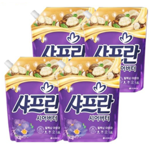 샤프란 릴렉싱 아로마 리필 1.6L (4개)_이미지