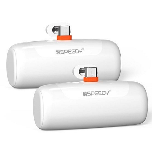 디엠케이코리아 SPEEDY PD 20W 도킹형 보조배터리 SPE-PA5PD20WCP 5000mAh (C타입, 2개)