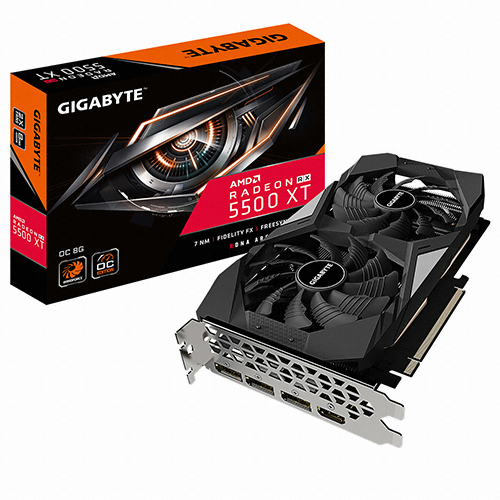 GIGABYTE 라데온 RX 5500 XT UDV OC D6 8GB_이미지