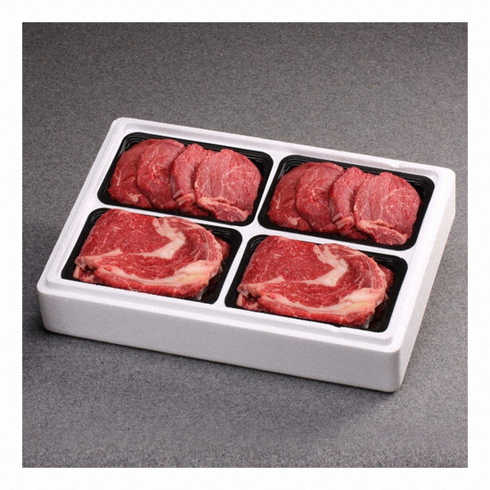 영주농협파머스마켓 영주한우 정성드림 실속 구이세트 3호 2kg (1개)