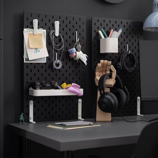 이케아 SKADIS 페그보드 (56x56cm)_이미지