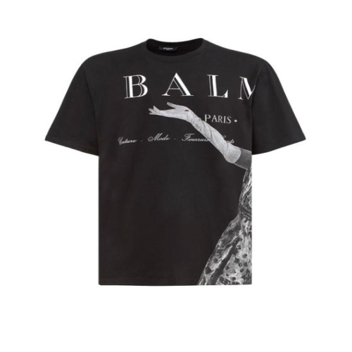 발망 반팔 티셔츠 BH0EG010GD17 EGP Black_이미지