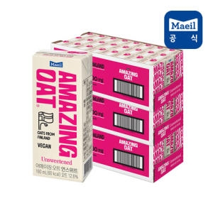 매일유업 어메이징 오트 언스위트 190ml (72개)