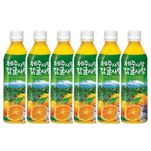 제주감귤 500ml x 6펫