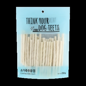 소가죽우유껌 스틱 250g (44p)