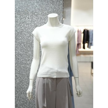 지고트 캡 슬리브 라운드넥 풀오버 니트 JS3B1PO511