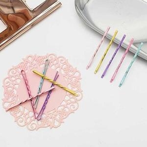 셀러허브 패션 JHQQR6S5_4B 꽈배기 텔 실삔 헤어핀 머리핀_이미지