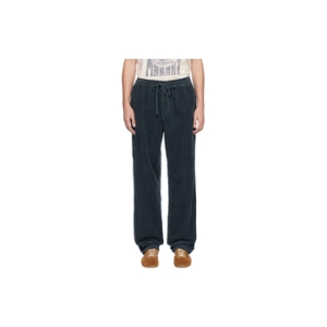 이자벨마랑 네이비 니를렌 슬랙스 24HPA0468HA B4G03H T_이미지