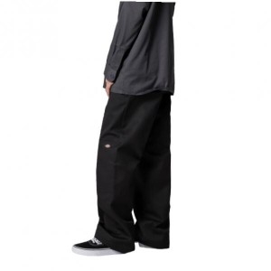 디키즈 더블니 85283 루즈핏 워크바지 팬츠 Black 250702_이미지