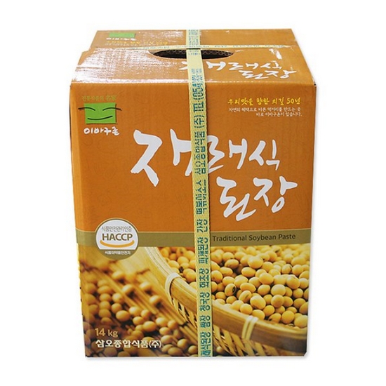 삼오종합식품 이바구촌 재래식 된장 14kg