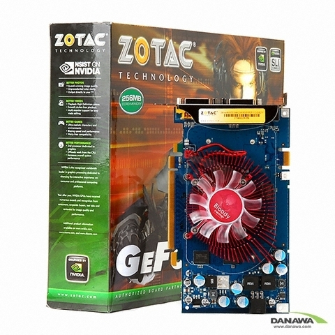 ZOTAC 지포스 8600GTS HDMI 256MB 블러디
