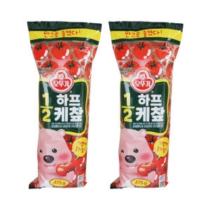 오뚜기 LIGHT&JOY 1/2 하프 케찹 475g (2개)