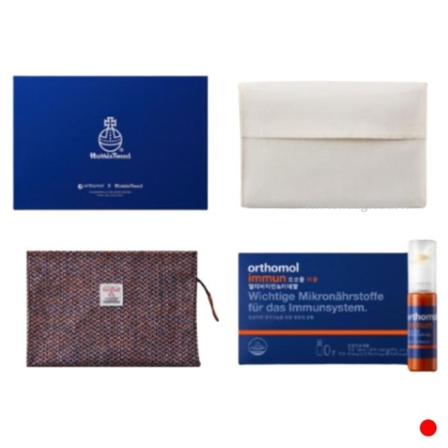 오쏘몰 오쏘몰 이뮨(Immun) 드링크+정제 7일분 + 해리스트위드 토일렛백 SET (1개)_이미지