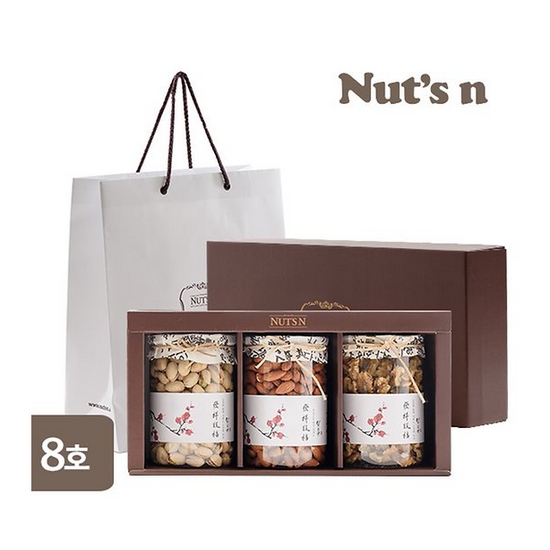 엠디에프앤팩킹 넛츠앤 프리미엄 원터치 선물세트 8호 (1개)