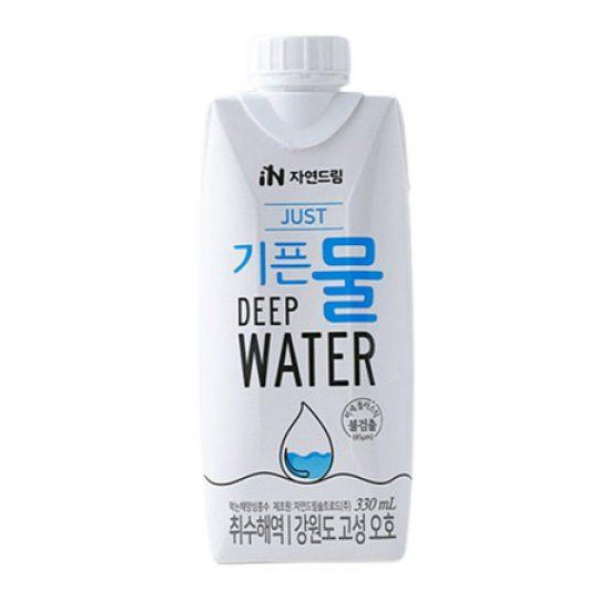자연드림 JUST 기픈물 딥워터 330ml (36개)_이미지