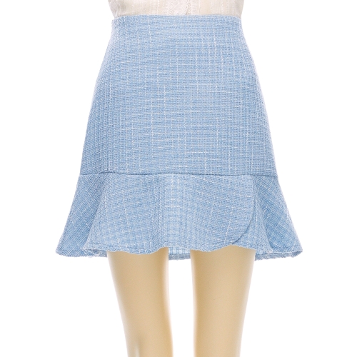 포커스 트위드프릴미니스커트 PBBF4S1SK8000