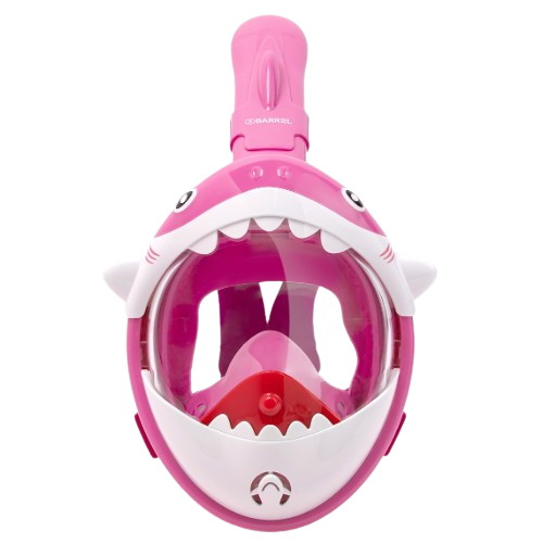 키즈 풀 페이스 스노클 마스크 핑크 B4SKADV002PNK