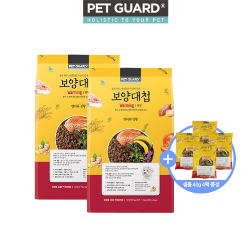 펫가드 독 보양대첩 워밍 연어와 강황 1.8kg (2개)