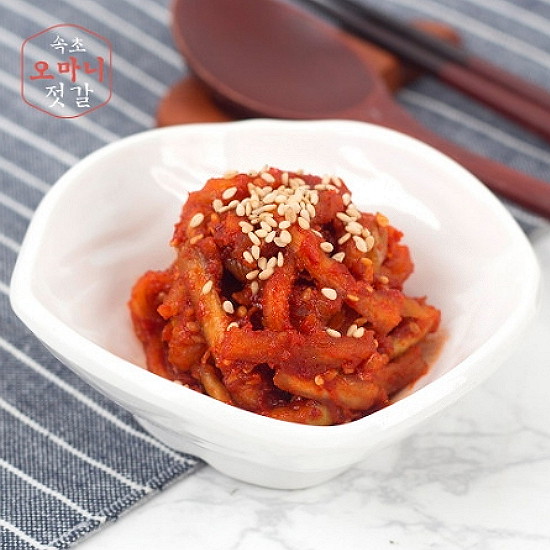 동화푸드 속초오마니젓갈 심층수 무말랭이무침 350g (1개)_이미지