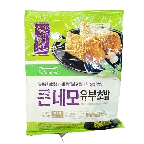 풀무원 큰네모 유부초밥 395g (2개)_이미지