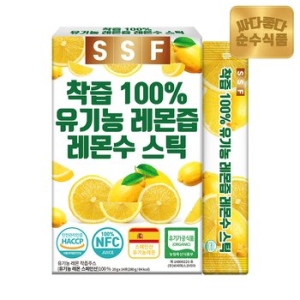 순수식품 NFC 착즙 100% 유기농 레몬즙 20g 14포이미지입니다. 누르면 해당 게시물로 새창이동합니다.