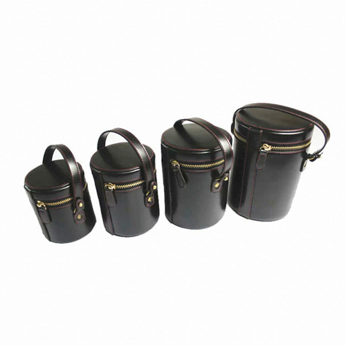 비오비  가죽 렌즈케이스 중형