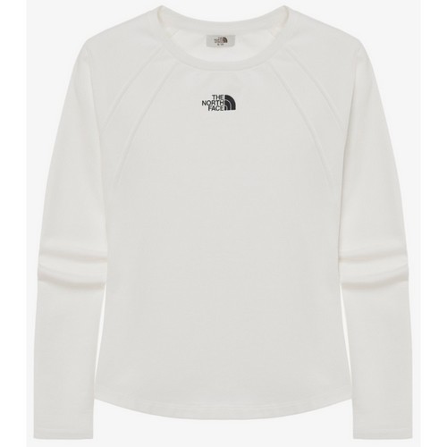 노스페이스 화이트라벨 여성 델피 긴팔 라운드티 NT7TR30J