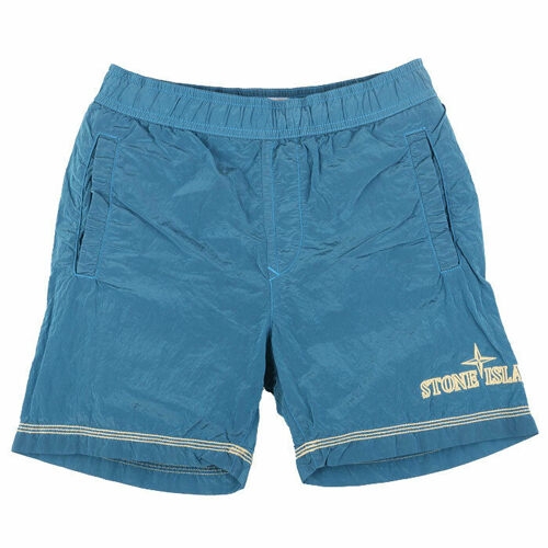 스톤아일랜드 명품 틴에이저 자수로고 수영팬츠 터콰이즈 7616B0513 V0042 트렌디 감성의 스마트한 쇼핑공간_이미지