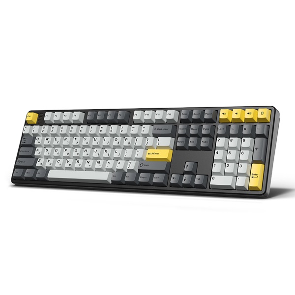 한성컴퓨터 GK798PRO 유무선 기계식 오션 화이트 (문라이트 도독)_이미지