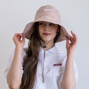 몽버디골프 파스텔 나일론 쿨 버킷햇 핑크_이미지