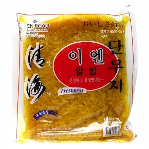 이엔푸드 단무지 알밥용 1kg (1개)