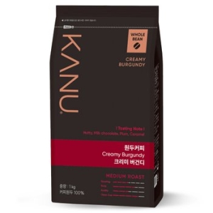 동서식품 맥심 카누 원두커피 1kg (크리미 버건디/미디엄로스트)