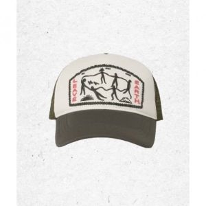 밀로 MD PICK MILLO ARCHIVE 트라이브 댄스 메쉬 트러커 캡 카키 ML565KAK 109506_이미지