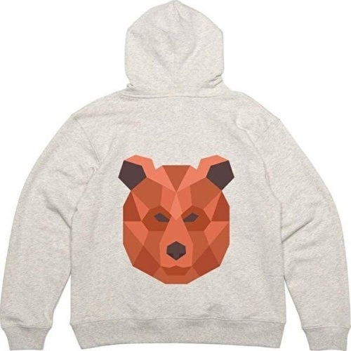 셀러허브 패션 JHQSYPPZ_51HD 뒷면 묵직한 곰 인상 BEAR 의류 프린팅