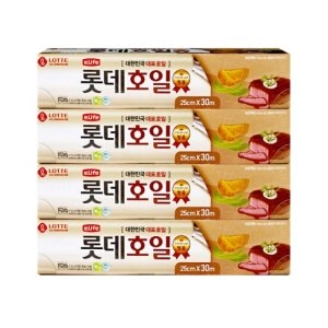 롯데이라이프 롯데호일 25cm x 30m 18㎛ (4개)_이미지