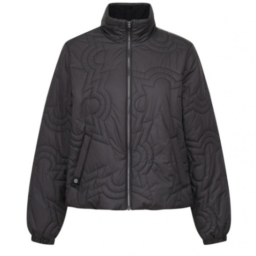 세인트앤드류스 별 심볼 스티치 패딩 점퍼 821E3JP202_BK_이미지