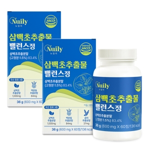뉴일리 뉴일리 삼백초추출물 밸런스정 60정 (2개)_이미지