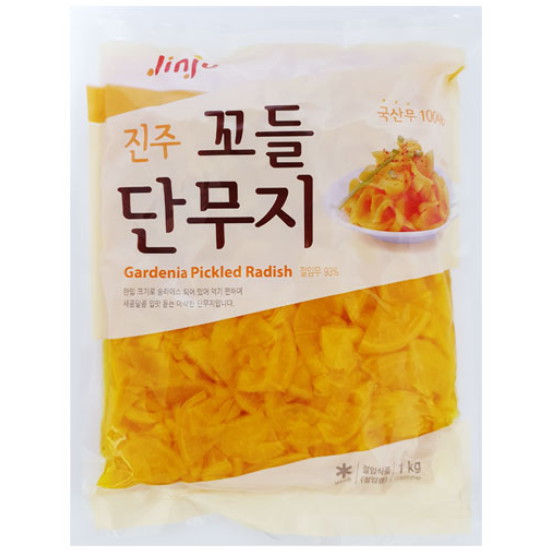 꼬들 단무지 1kg