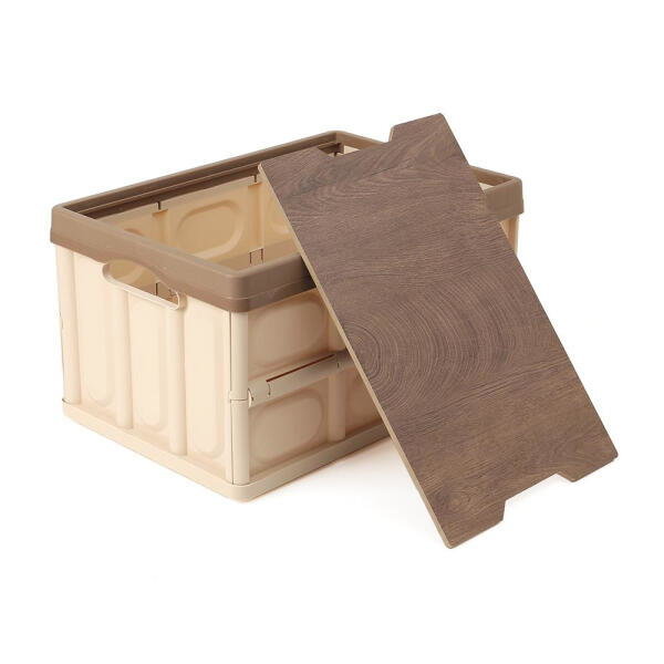 캠핑 폴딩박스 55L 베이지