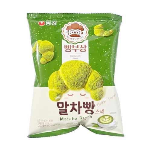 농심 빵부장 말차빵 55g (1개)_이미지