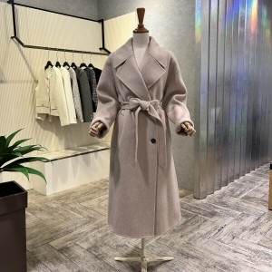 SG세계물산 에이비에프지 벨티드 핸드메이드 롱 코트 AOZ4HC01K