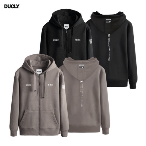 듀클라이 기모 후드집업 DUP-Z2001