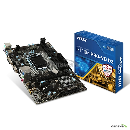 MSI H110M PRO-VD D3 반석전자_이미지