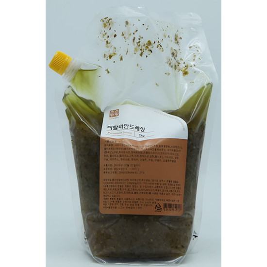 소스공방 이탈리안 드레싱 2kg (1개)_이미지