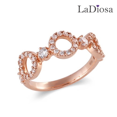 18K 라디오사 LaDiosa 라디오사 여성반지 G18D-7970RM G18D-7970RM